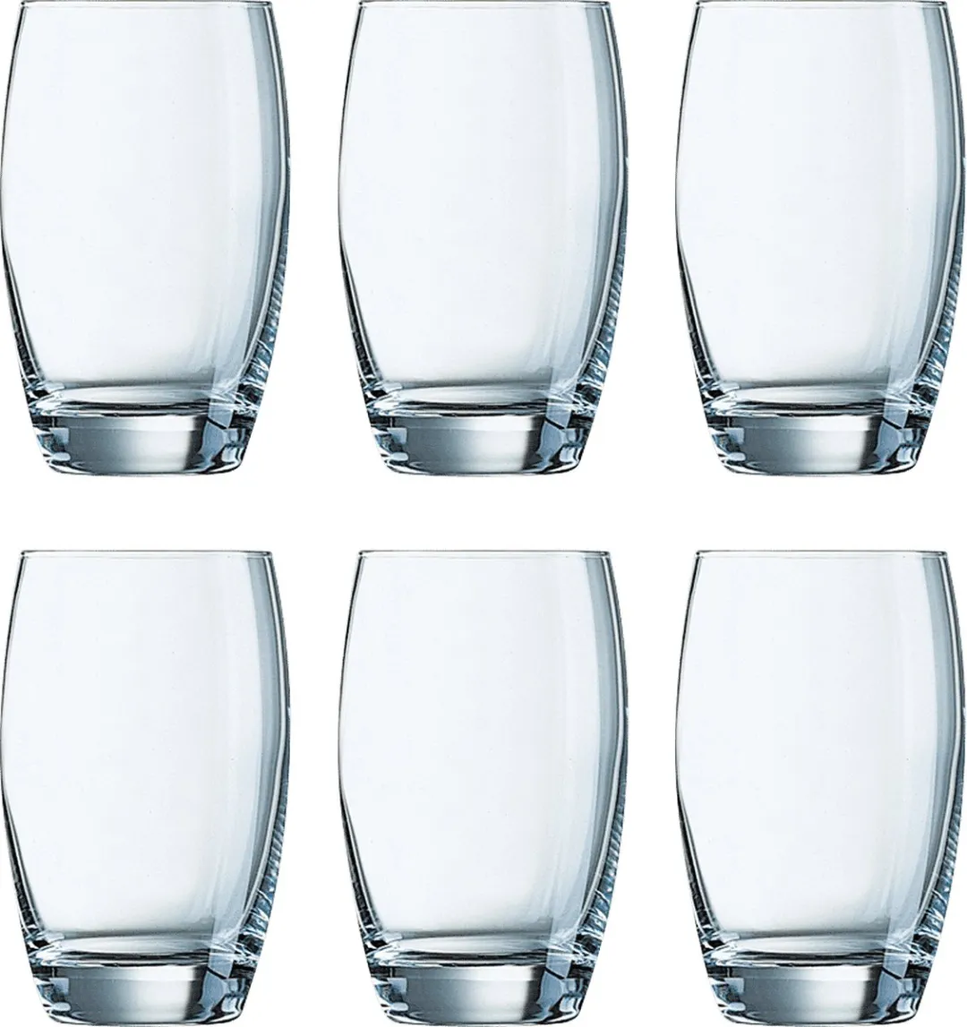 Arcoroc Salto Tumbler 35cl - 6 Stuks - Transparant