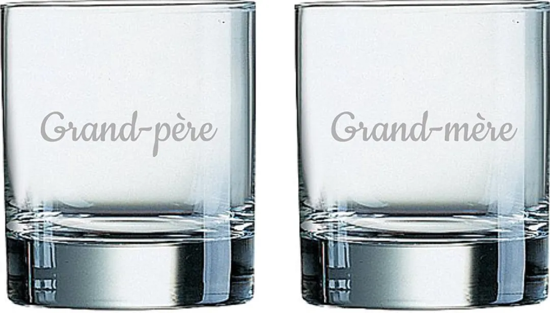 Arcoroc Whiskeyglas Gegraveerd 20cl
