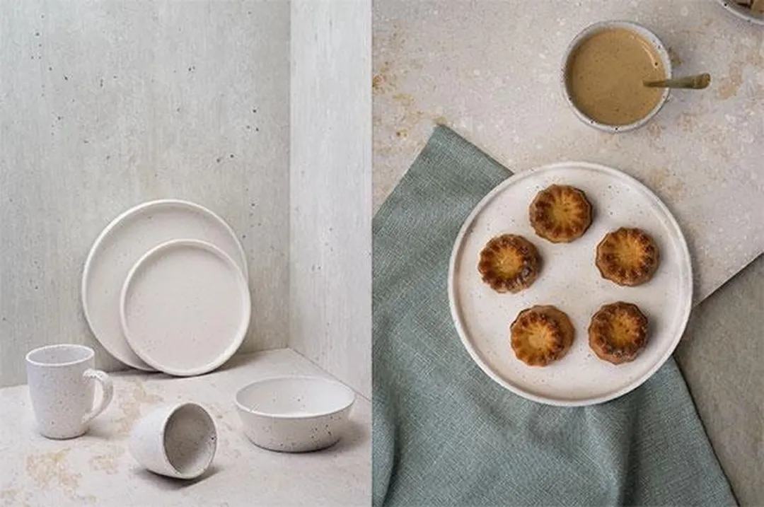 Cosy&Trendy Dinerbord Punto White - Ø26cm