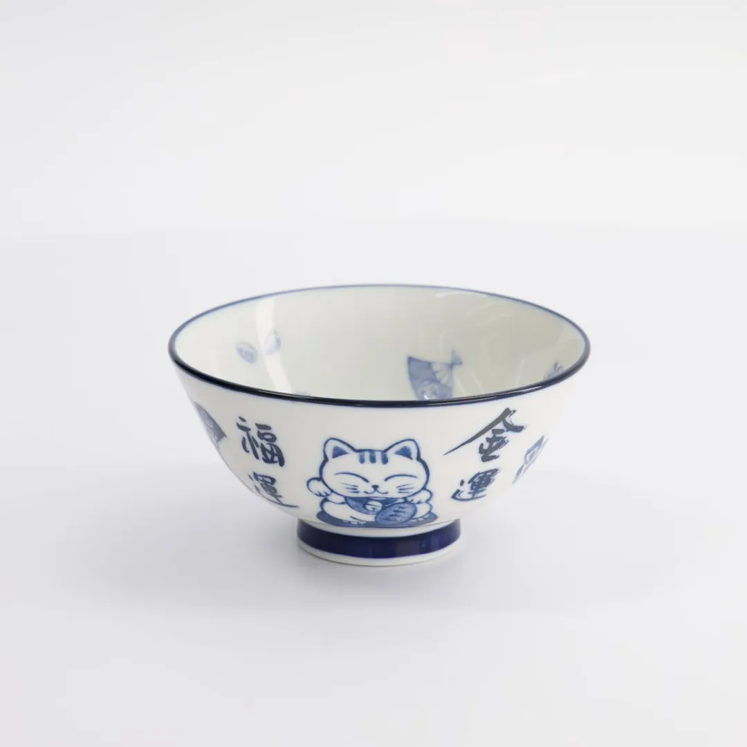 Tokyo Design Studio Kawaii Rijstkom Lucky Cat - 300ml