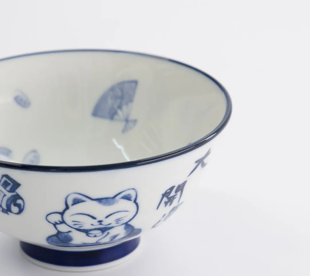 Tokyo Design Studio Kawaii Rijstkom Lucky Cat