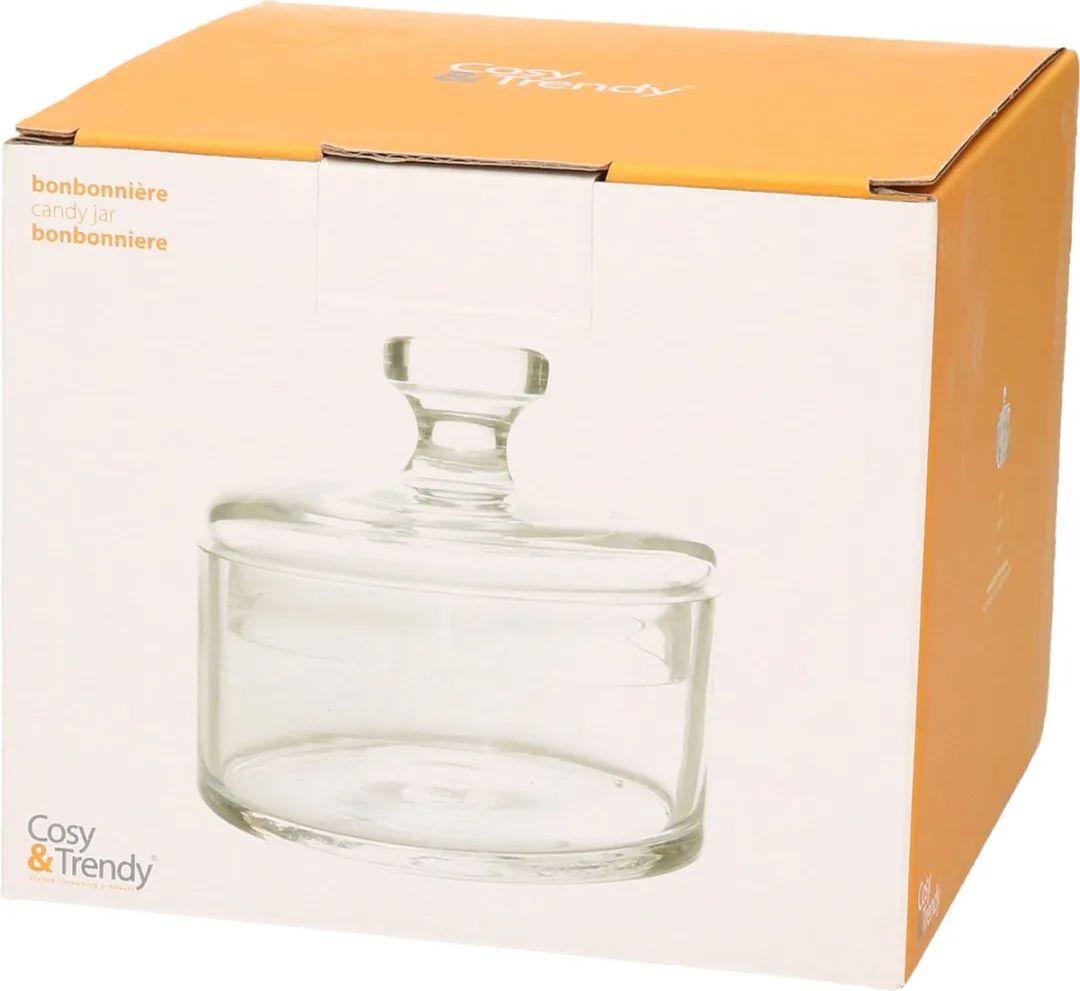 Cosy&Trendy Bonbonniere Glas Ø13cm