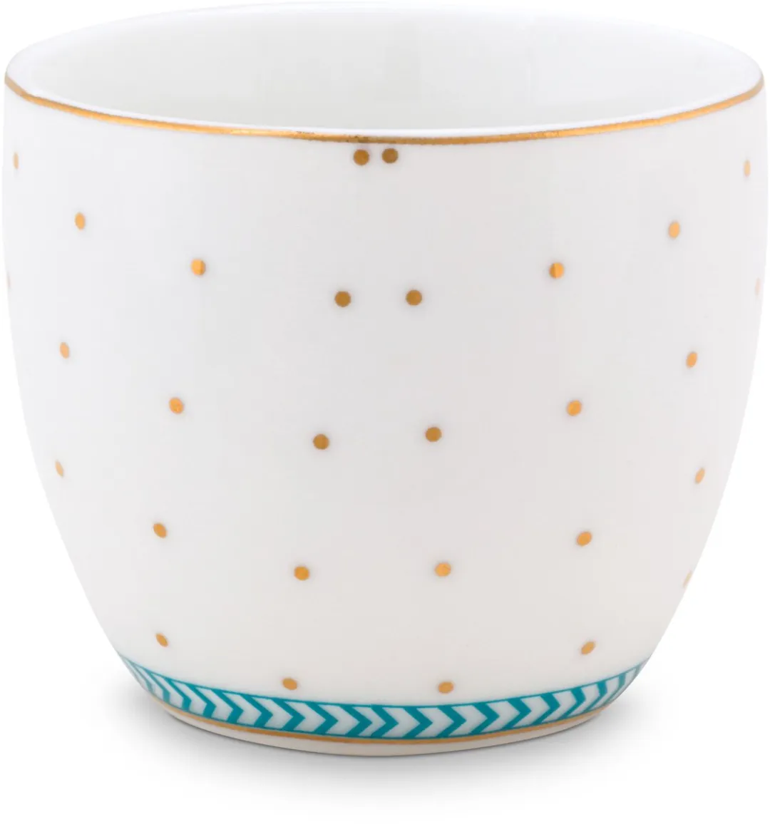 Pip Studio Eierdoppen Set 4 Stuks - Jolie White - Porselein