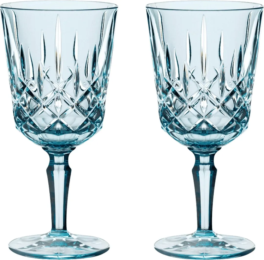 Nachtmann Noblesse Wijnglas 35,5cl Blauw - 2 Stuks