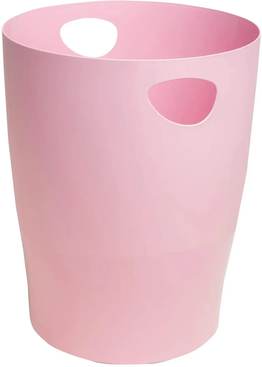 Exacompta Ecobin AutentiK Prullenbakken - 8 Stuks - Snoeproze