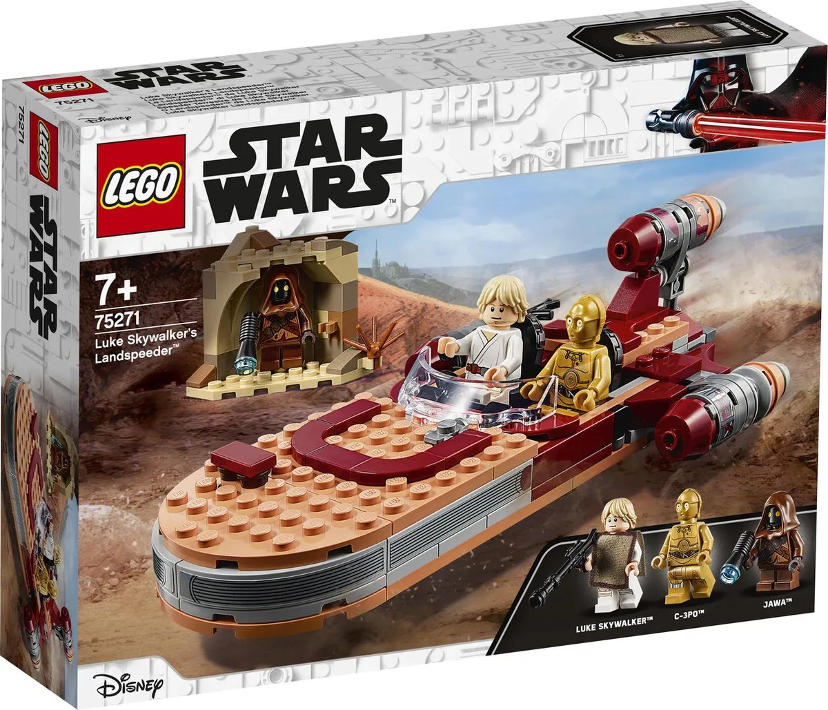 LEGO Star Wars Luke Skywalkers Landspeeder 75271 - 236 Stukken