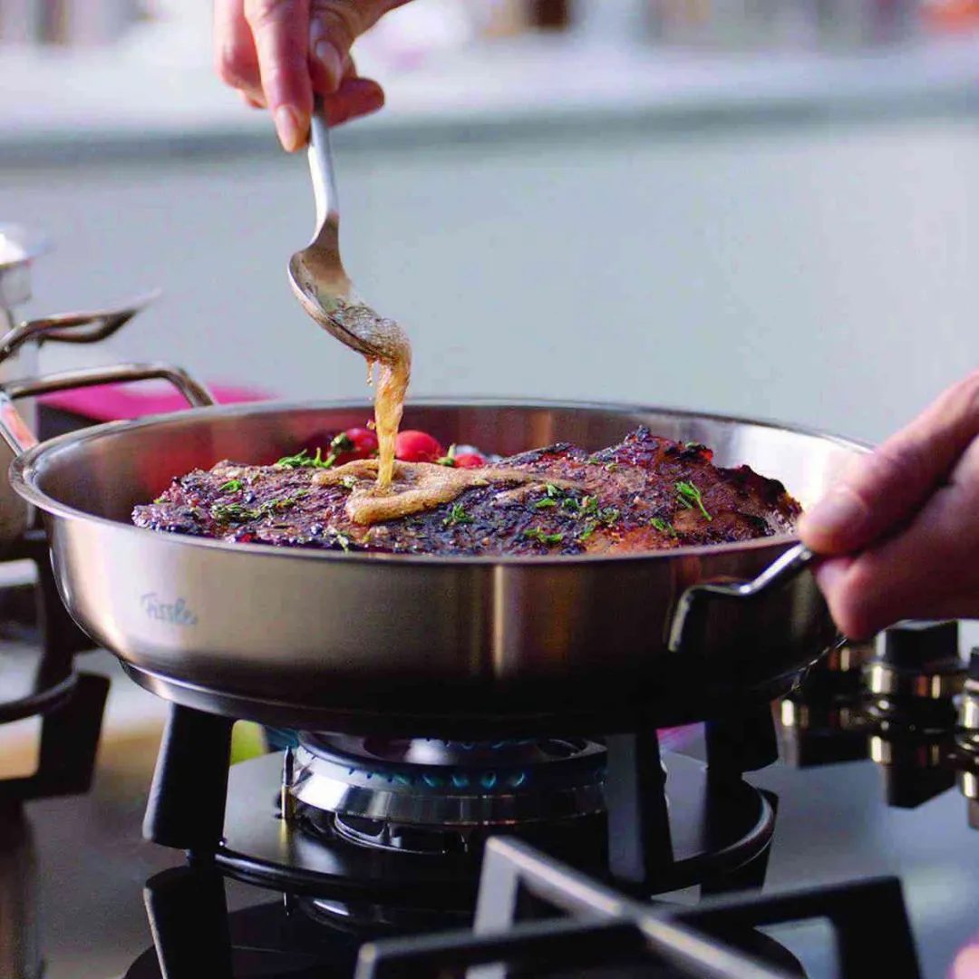 Fissler Original-Profi Collection Braadpan 24cm - 2L - RVS - afbeelding 2 van 5