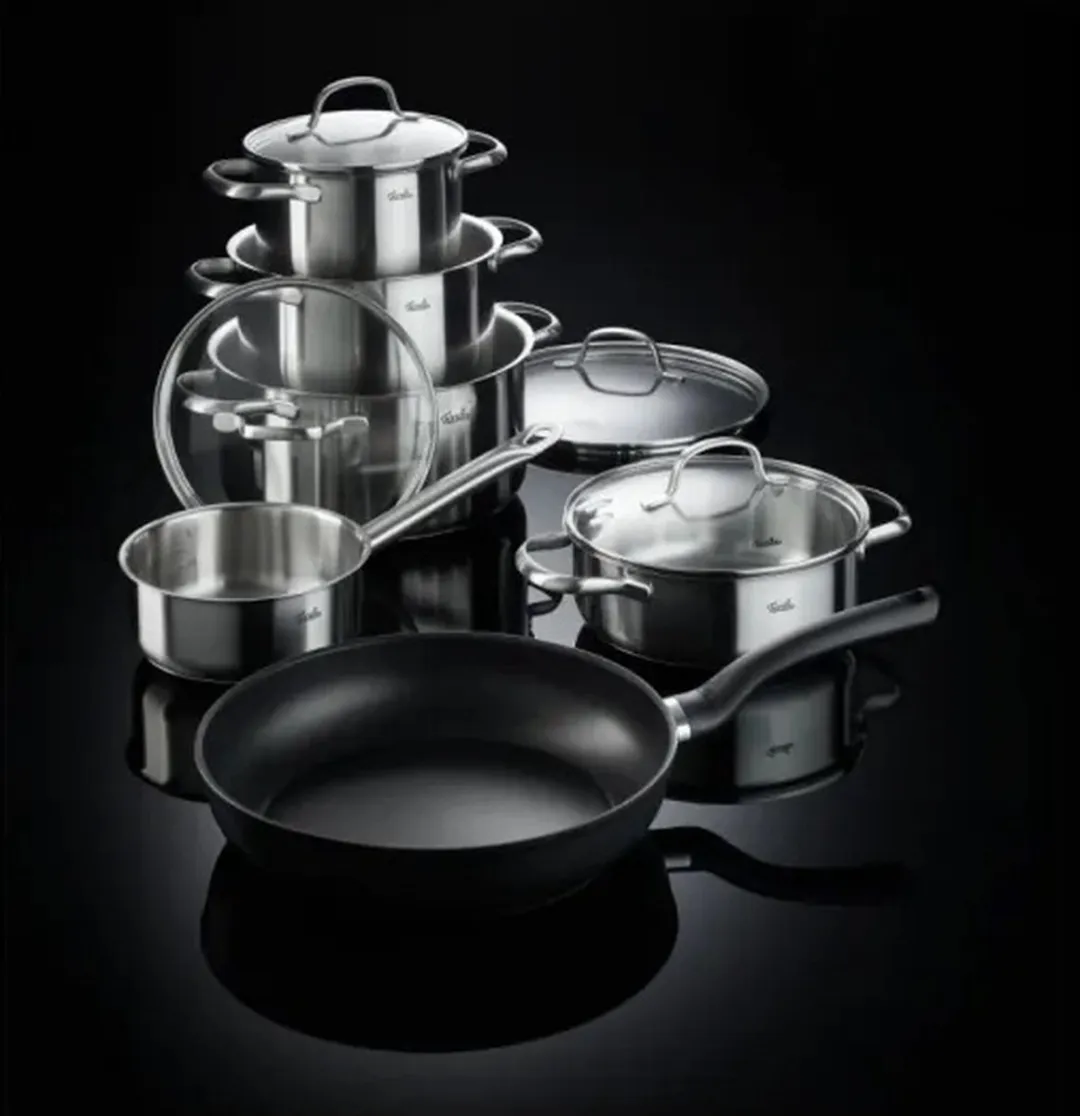 Fissler San Francisco Pannenset 6-delig - Zilver