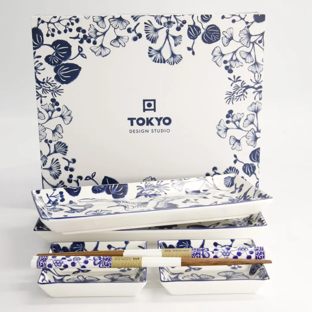 Tokyo Design Studio Flora Japonica Sushi Giftset 17457