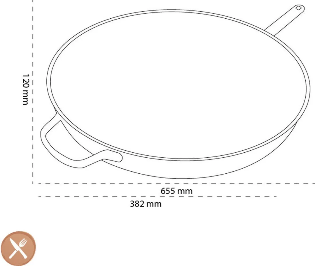 Demeyere Wokpan Ø36cm - 6L - Zilver