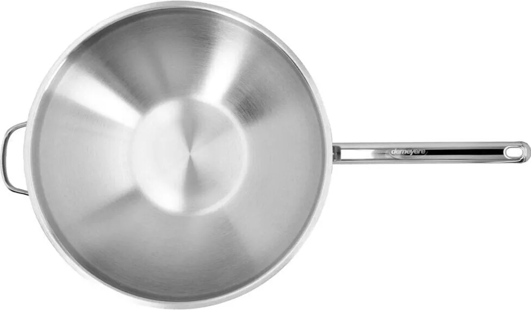 Demeyere Wokpan Ø36cm - 6L - Zilver - afbeelding 6 van 6
