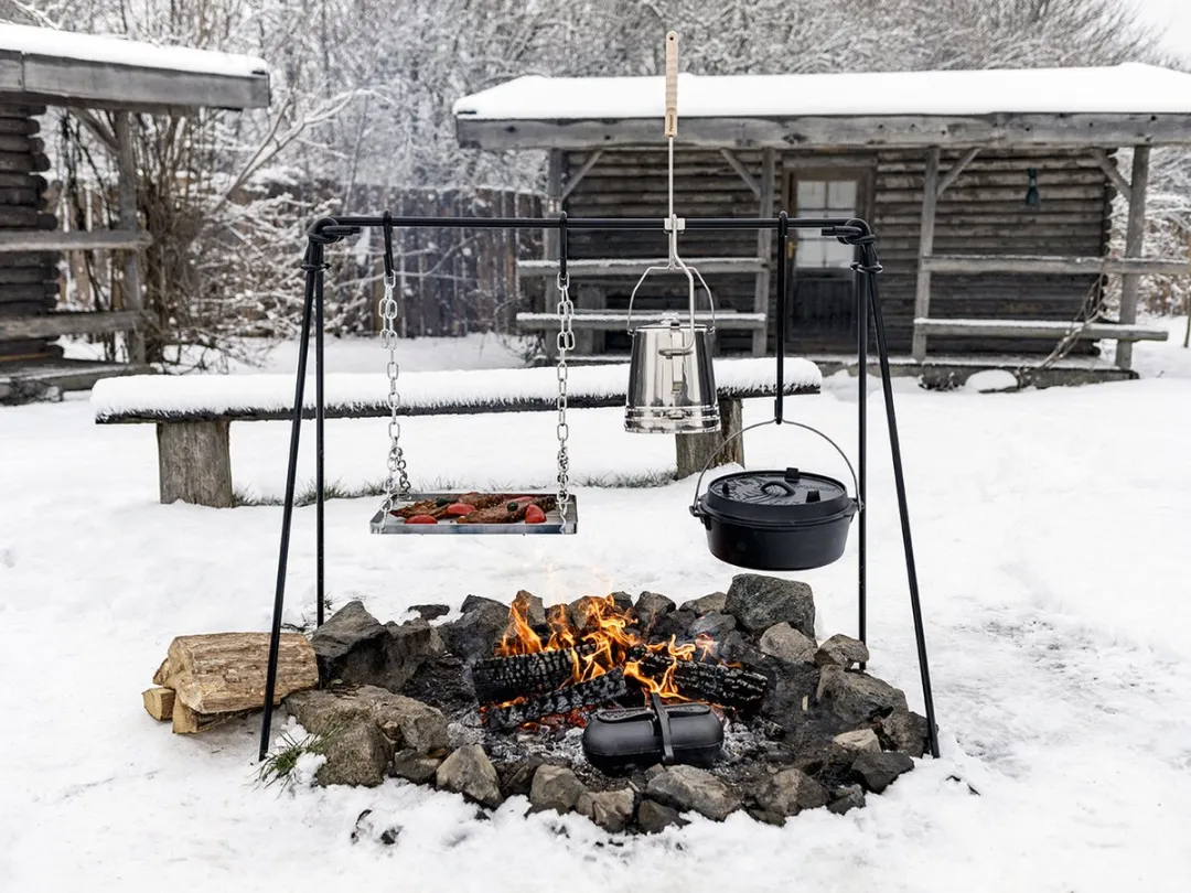 Petromax Fire Bridge BBQ - 1 Brander - Zwart