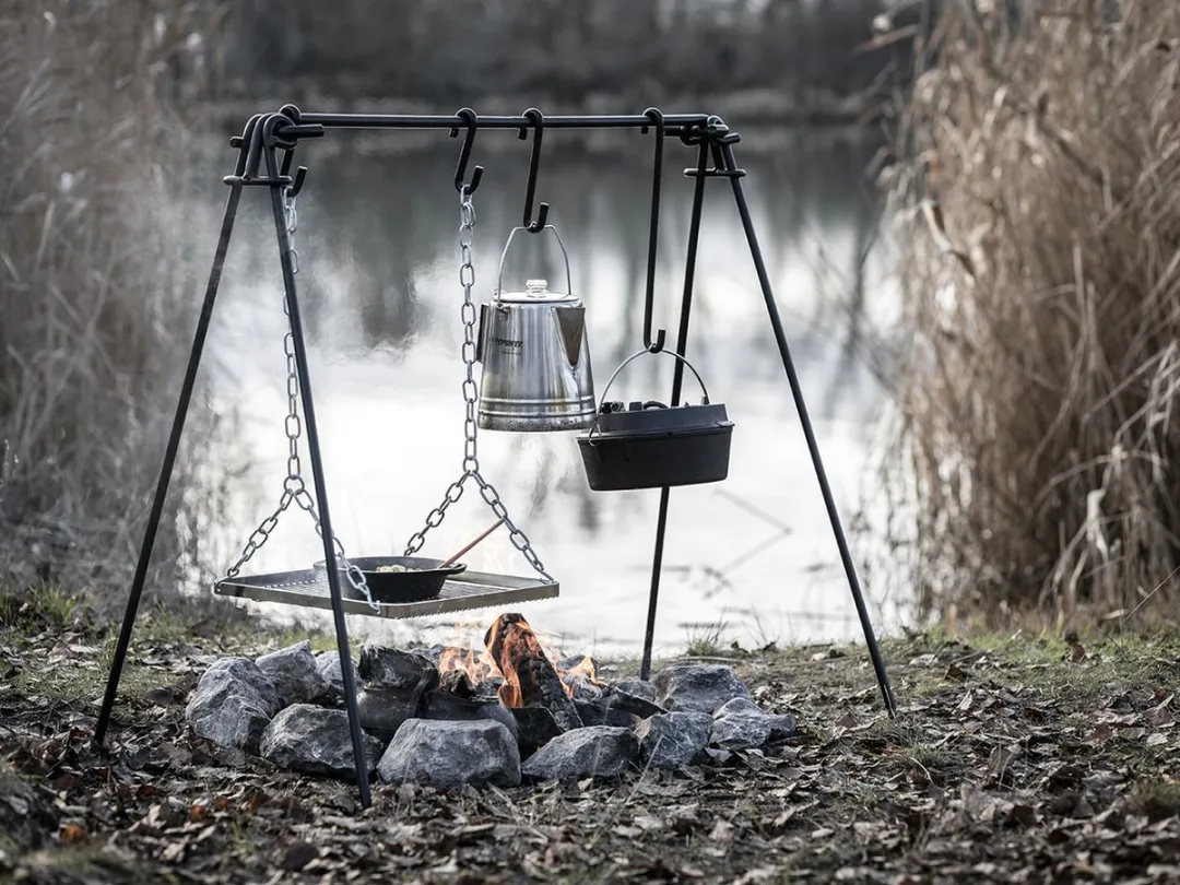 Petromax Fire Bridge BBQ - 1 Brander - Zwart