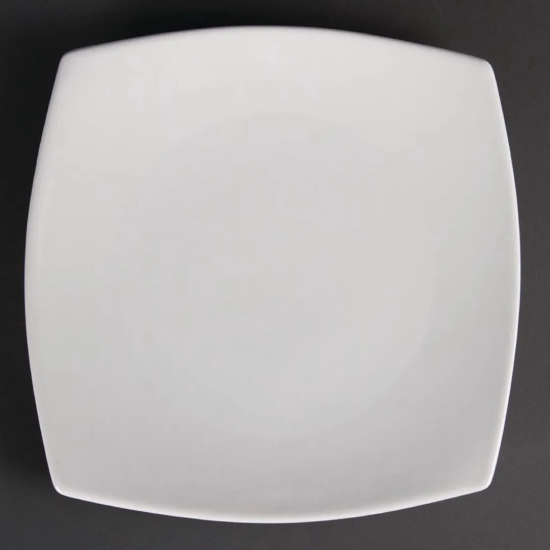 Olympia Whiteware U170 Vierkante Bord 24x24cm - 12 Stuks