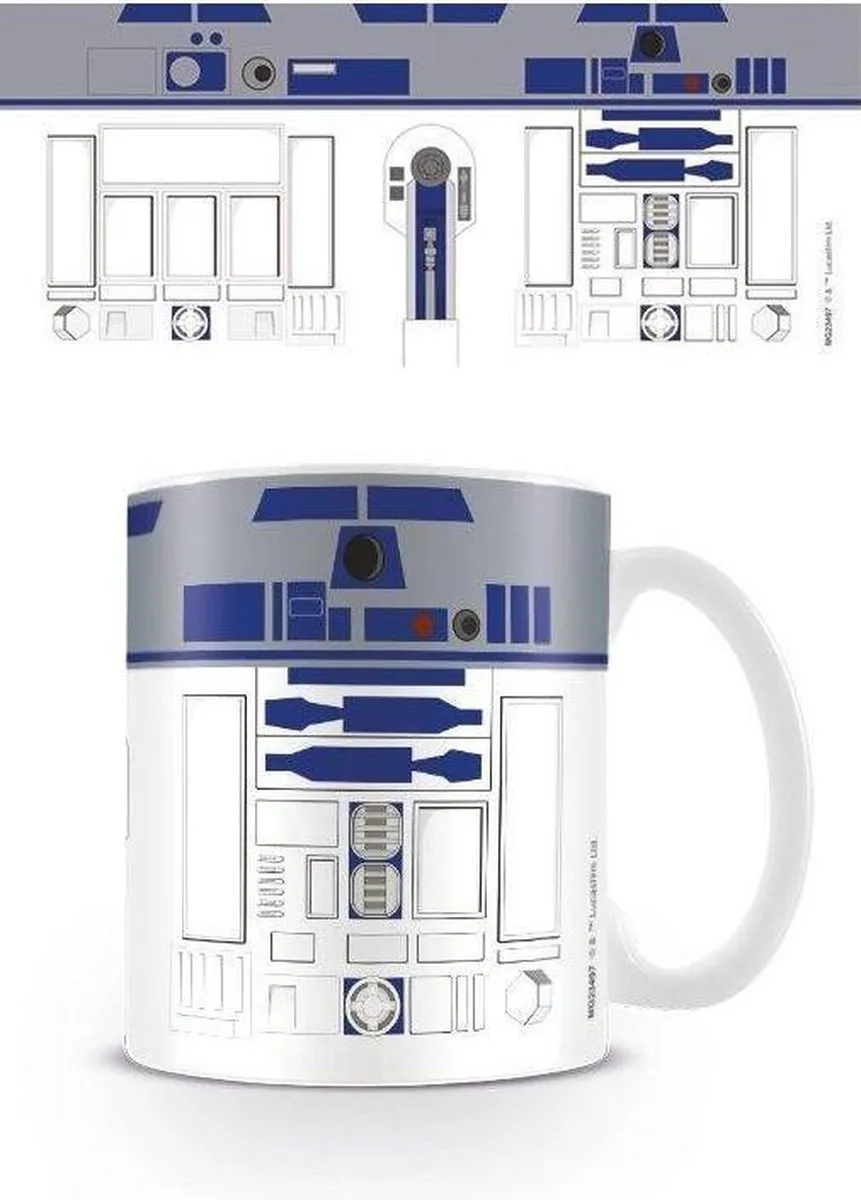 Star Wars R2-D2 Magnetronbestendige Mug 325ml