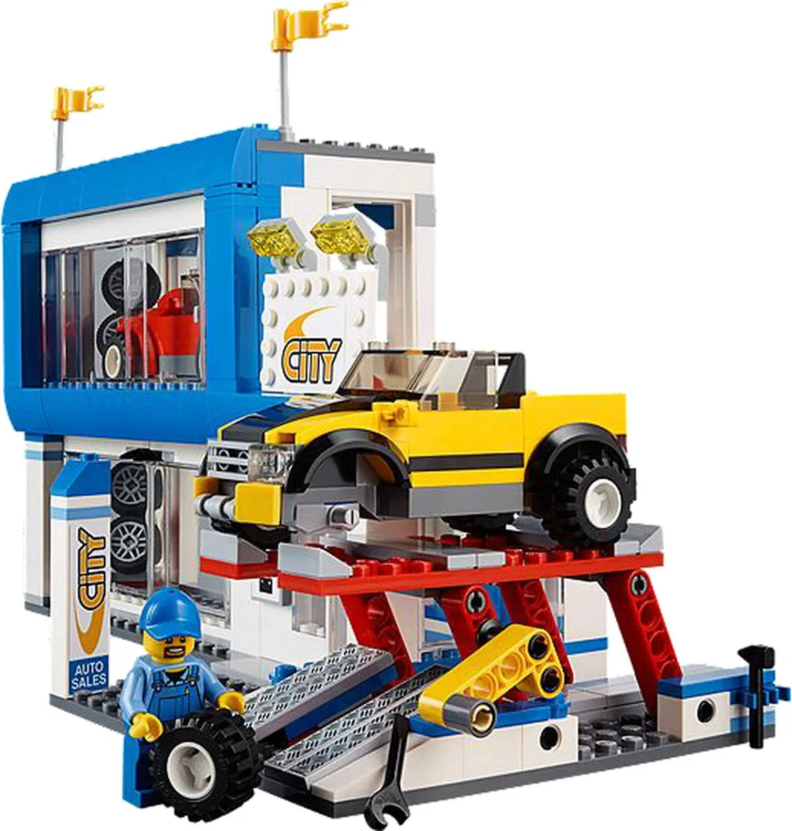 LEGO City Stadsplein 60097 - 1683 Stukken - 14 Minifiguren