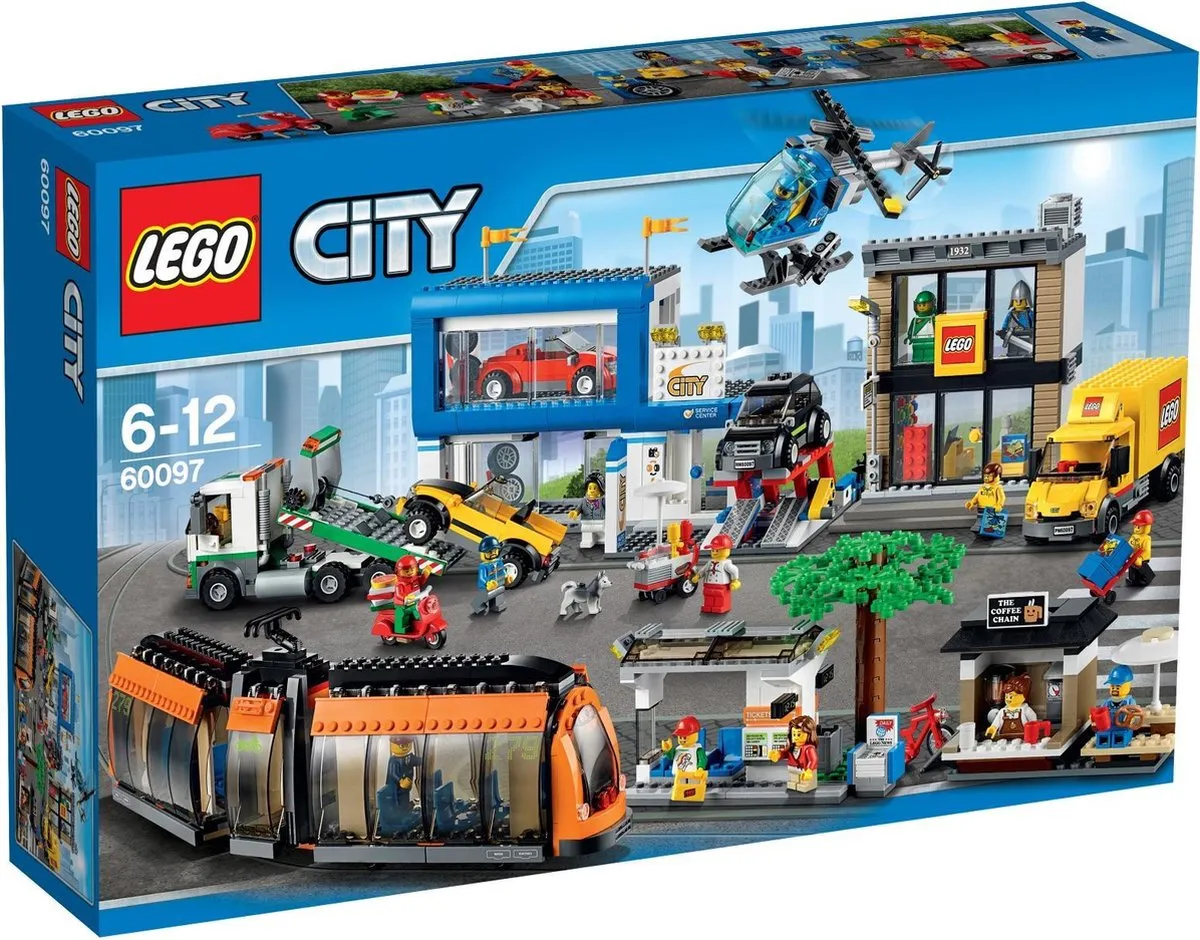 LEGO City Stadsplein 60097