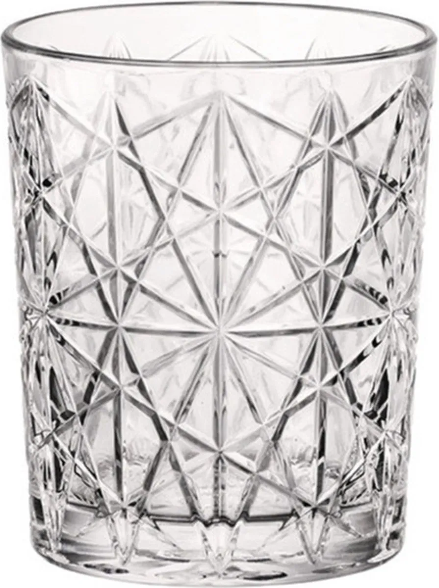Bormioli Rocco Whiskyglazen Lounge Serie - 12 Stuks - 390ml