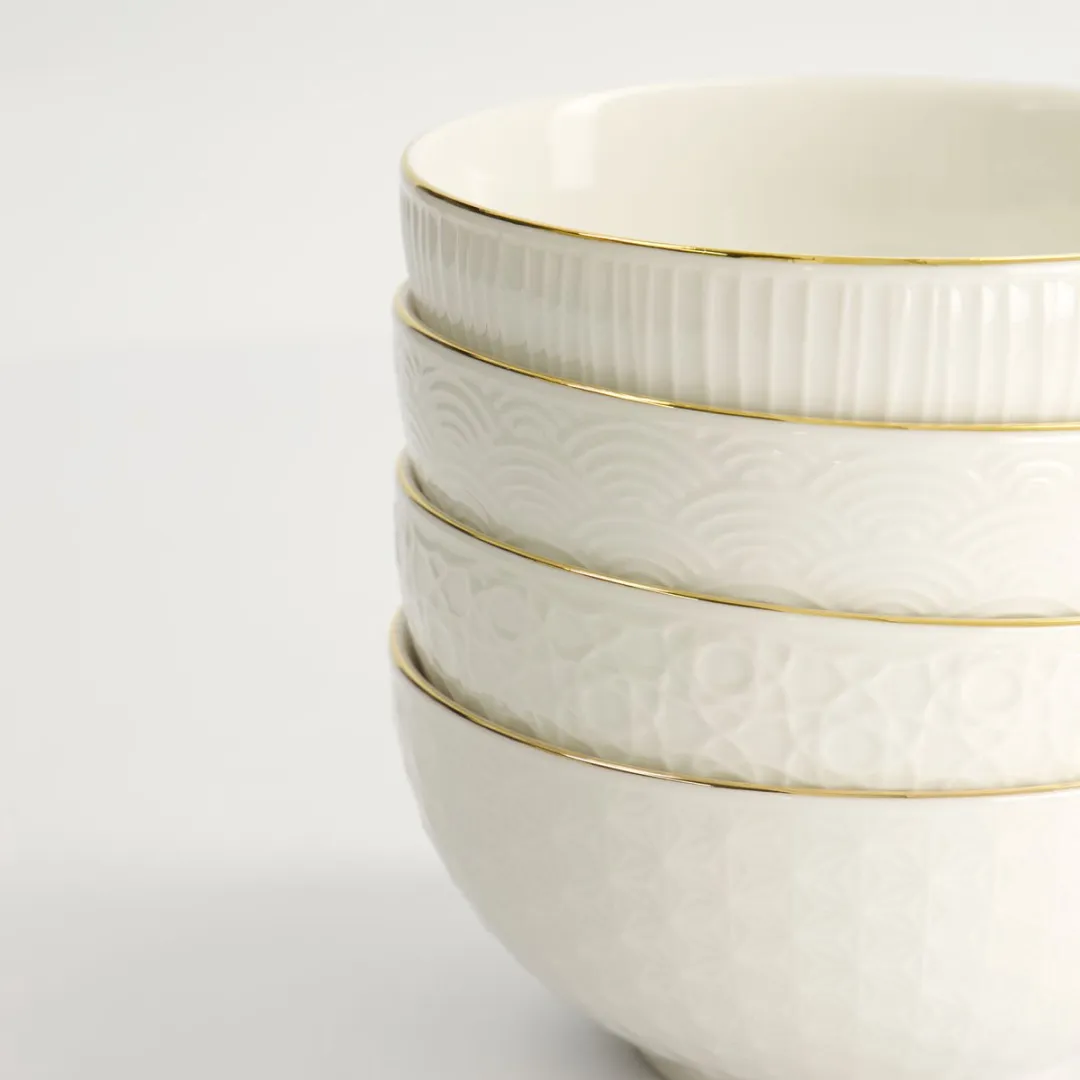 Tokyo Design Studio Nippon White Kommenset - 4-delig 550ml