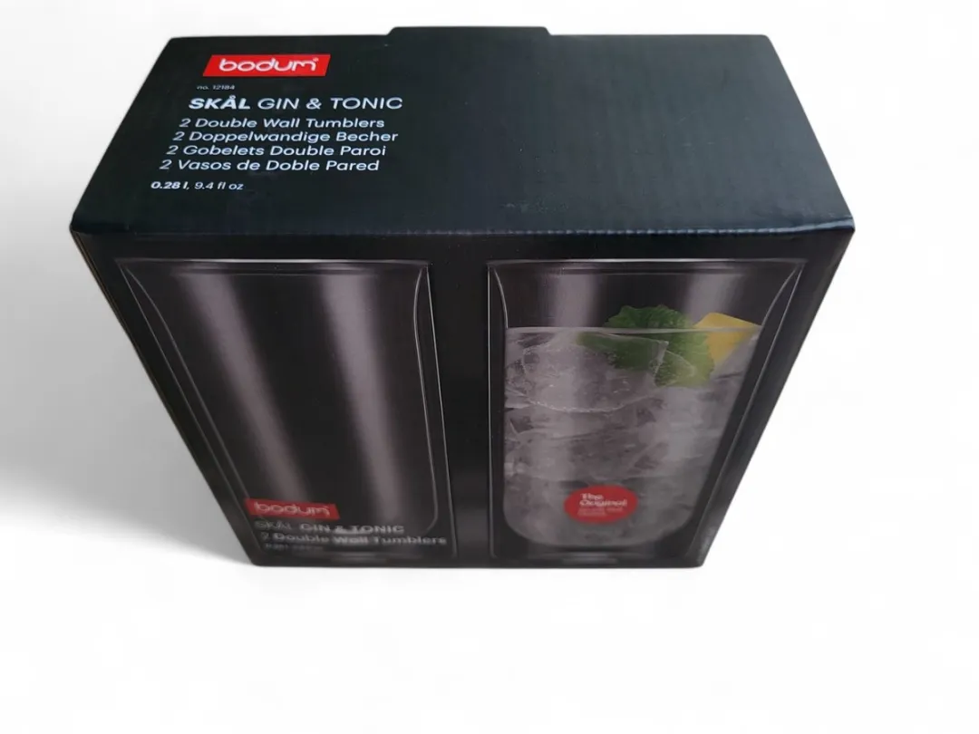Bodum Gin Tonic Glas 280ml - Set van 2