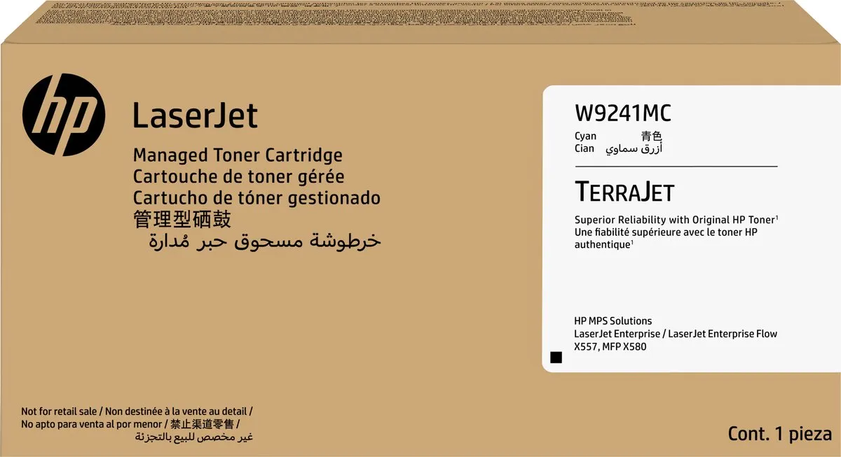 HP LaserJet W9241MC Tonercartridge - Cyaan - 14.000 pagina's