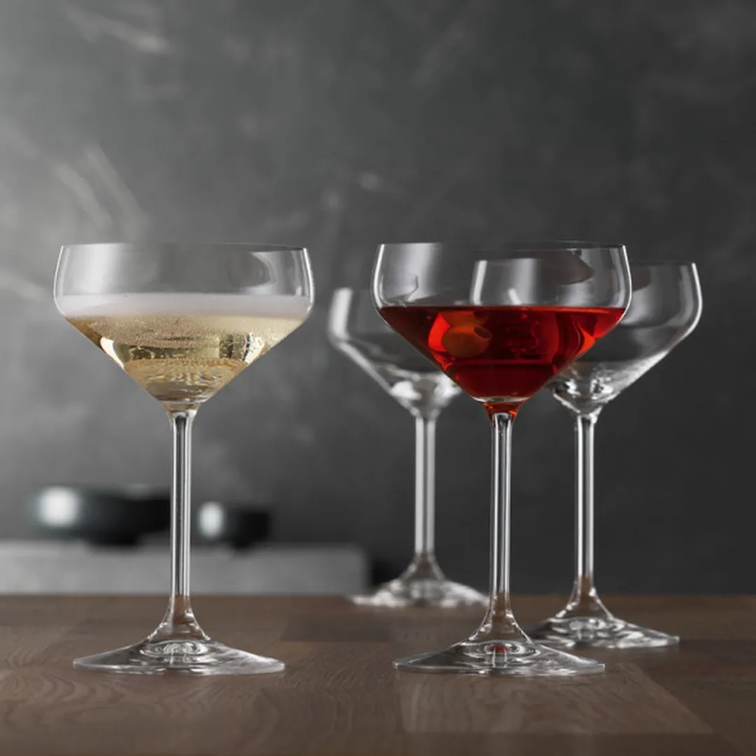 Spiegelau Style Cocktailglazen Set - 4x 290ml - Transparant