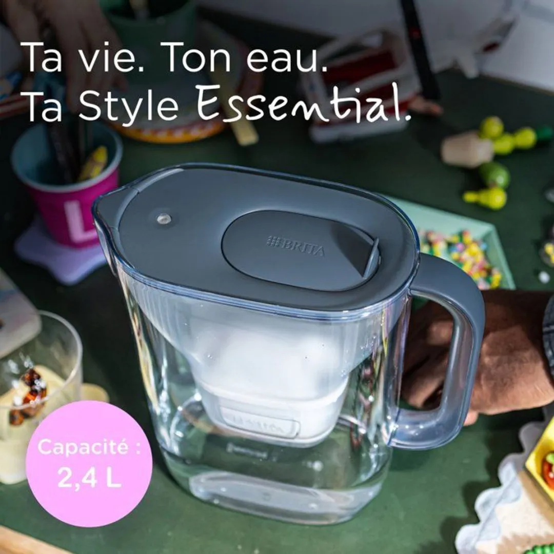 BRITA Style Essential Filterkaraf 2,4L - 4x Maxtra Pro
