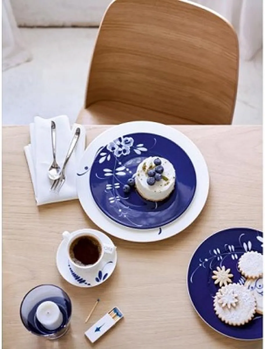 Villeroy & Boch Brindille Gebakbordje 16cm - Blauw - afbeelding 5 van 6