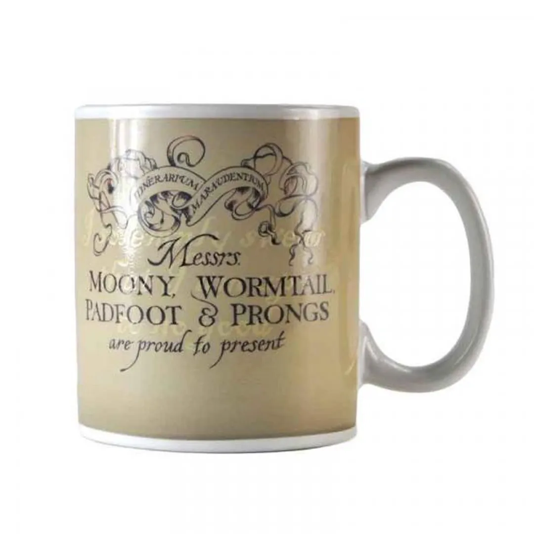 Warner Bros Harry Potter Marauders Map Heat Change Mok 400ml - HMB-MUGBHP02