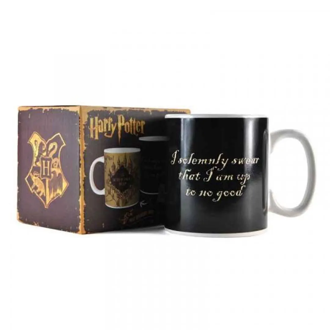 Warner Bros Harry Potter Marauders Map Heat Change Mok 400ml - HMB-MUGBHP02