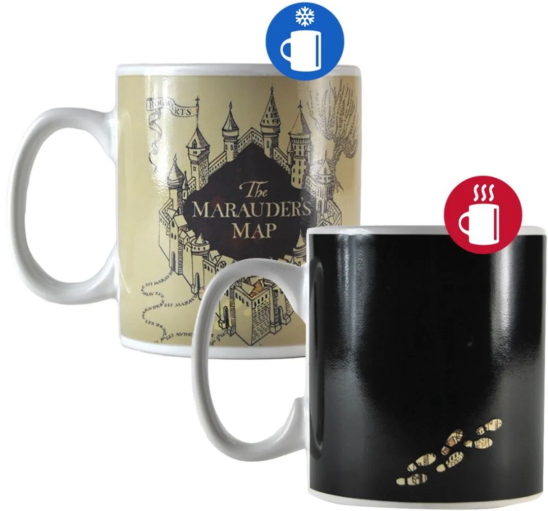 Warner Bros Harry Potter Marauders Map Heat Change Mok 400ml - HMB-MUGBHP02 - afbeelding 6 van 6