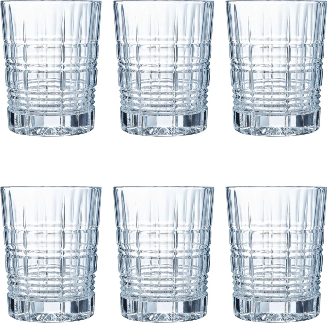 Arcoroc Whiskey Glas Brixton - 350 ml - 6 stuks