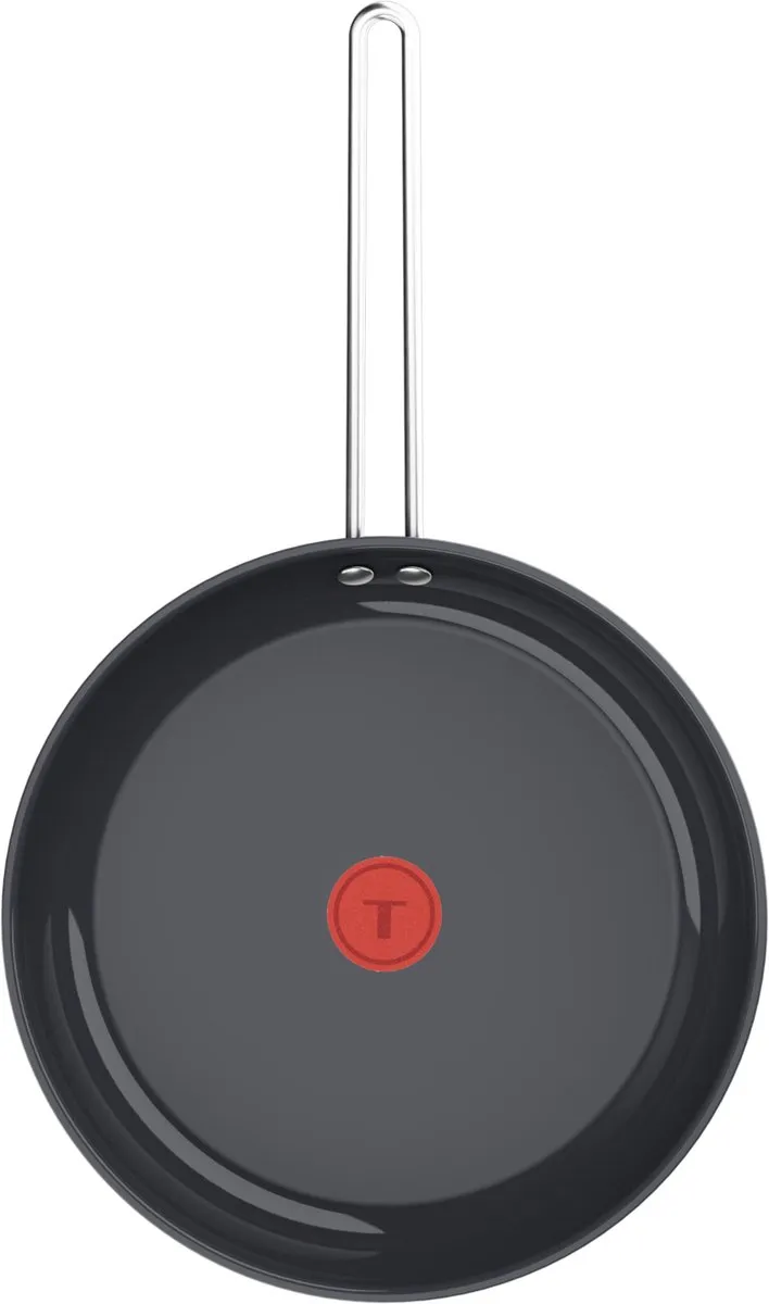 Tefal Nordica Ceramic Koekenpan 28cm - Inductie - Zilver