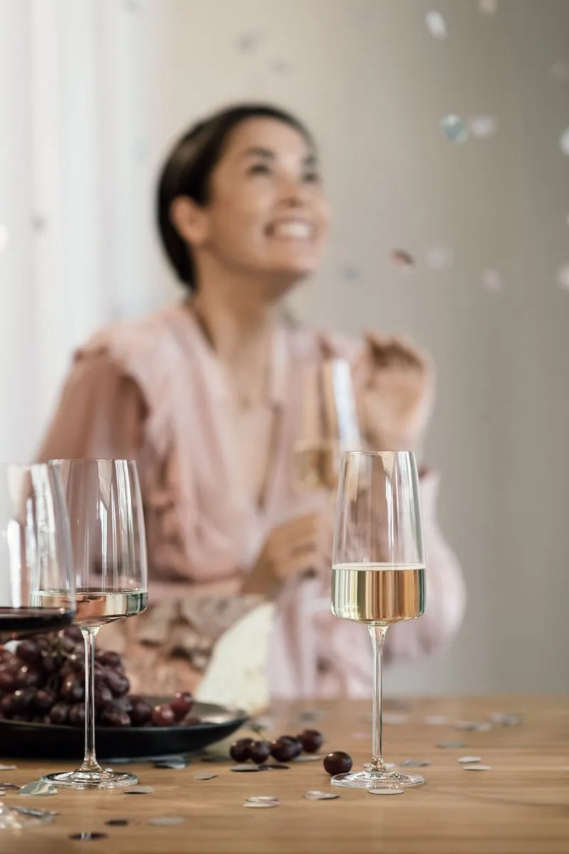 Zwiesel Glas Vivid Senses Champagneglas 0.39L - Set van 2