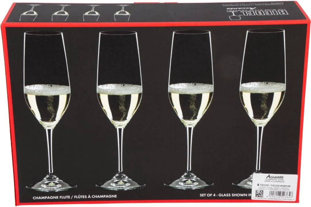Riedel Accanto Champagneglas 29cl - 4 Stuks