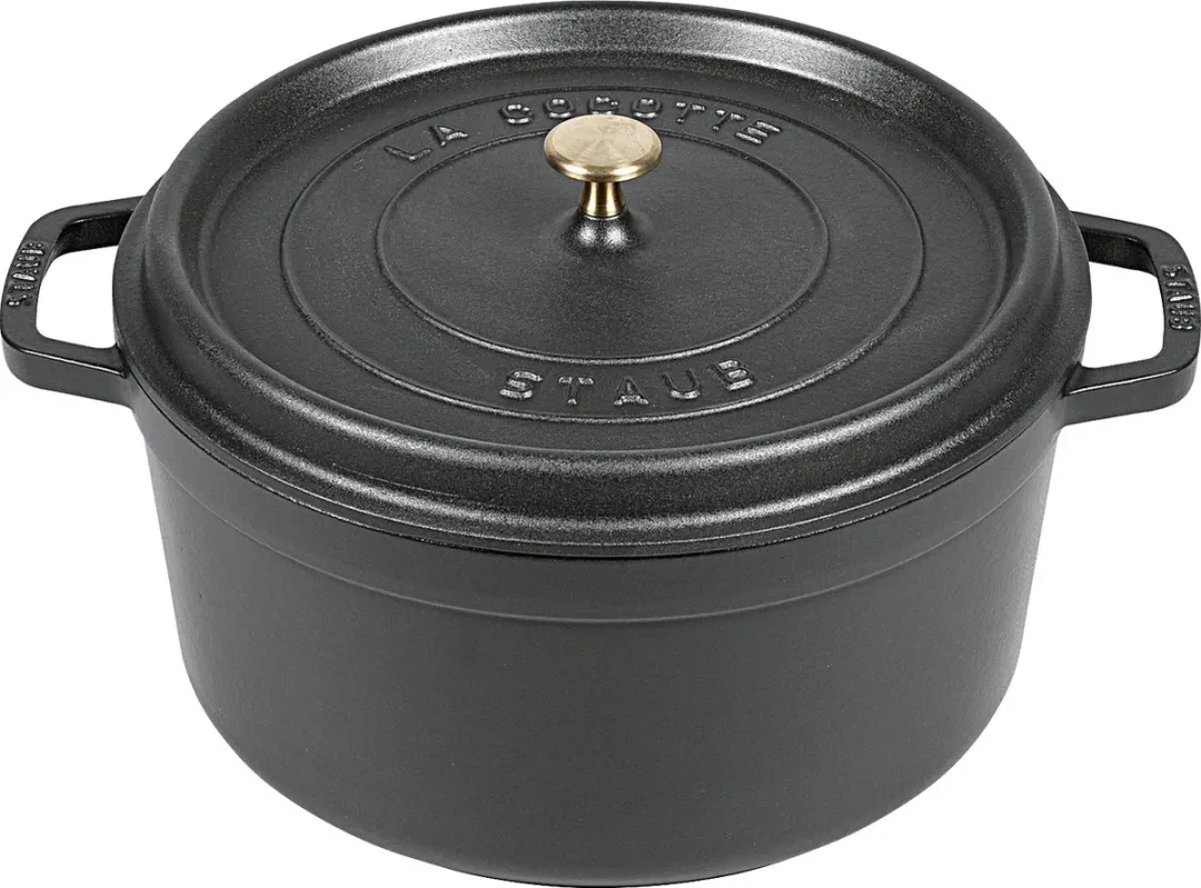 Staub Braadpan/Cocotte 8.35L - Ø30cm - Zwart