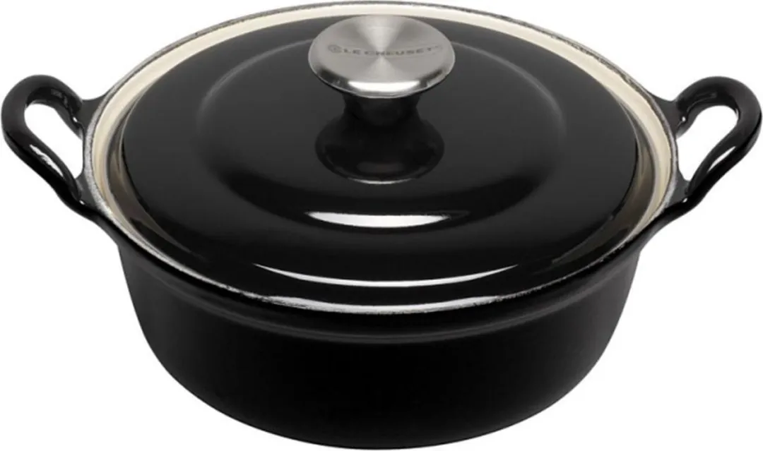 Le Creuset Faitout Braadpan 1,3L Ø20cm - Ebbenzwart