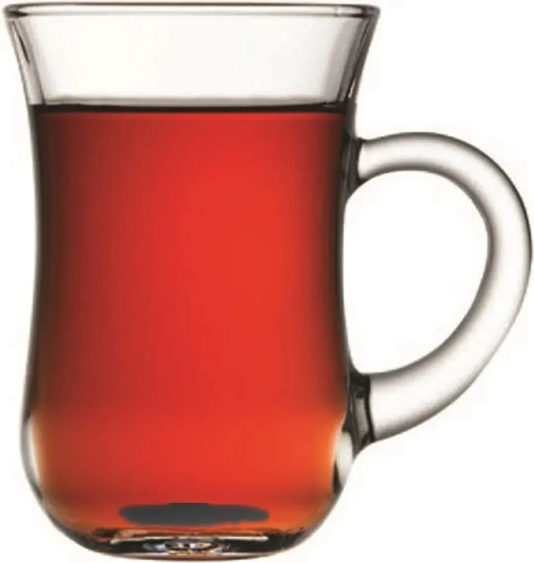 Pasabahce Keyif Turkse Theeglazen met oor 140ml - 6 Stuks