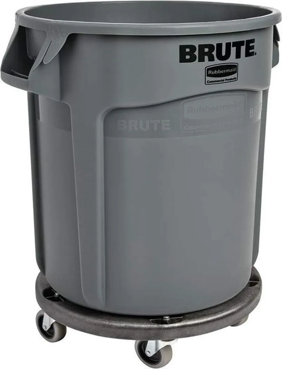 Rubbermaid Brute L638 Afvalbak 75L - Grijs