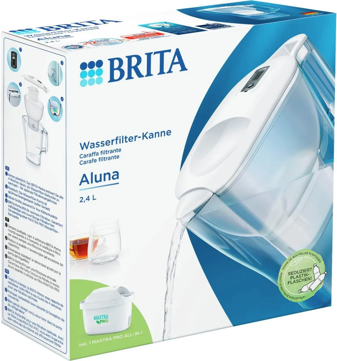 BRITA Aluna Waterfilterkan 2400ml