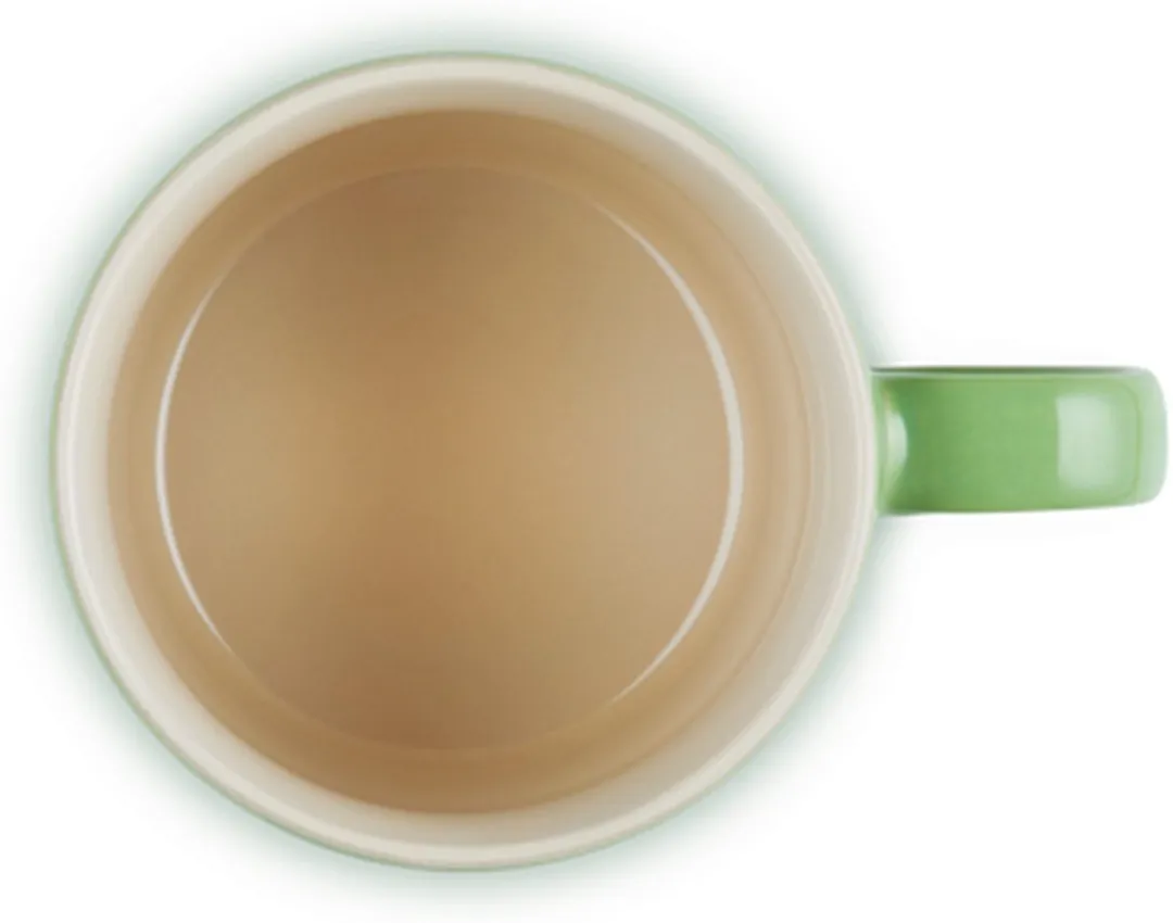 Le Creuset Aardewerken Mokken Bamboo Green 350ml - 4 Stuks