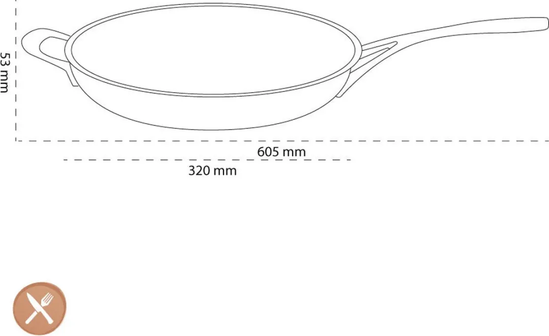 Demeyere Proline Koekenpan 32cm - INOX