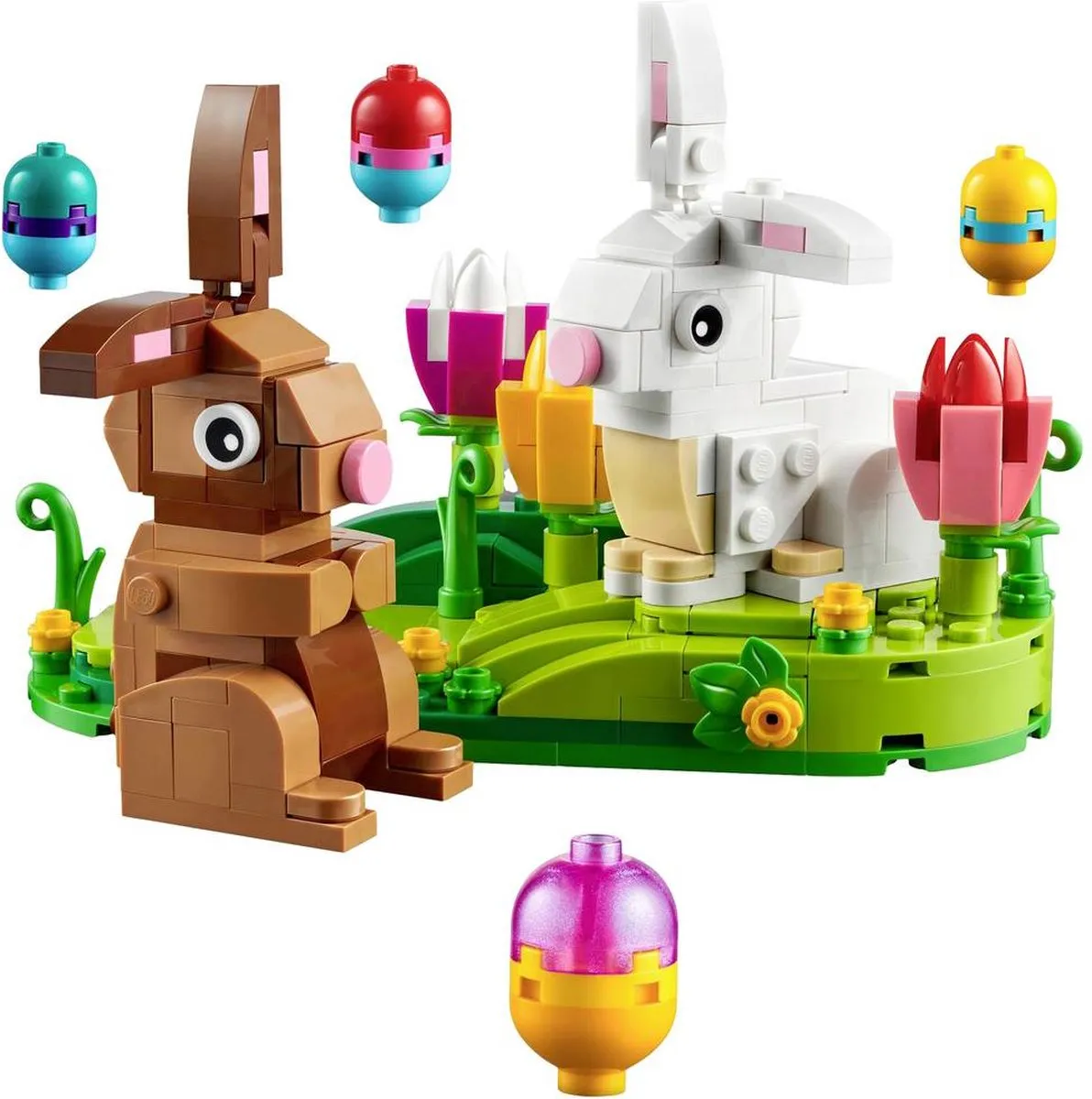 LEGO Pasen 40523 Paaskonijntjes - 1 Stuk - Meerkleurig