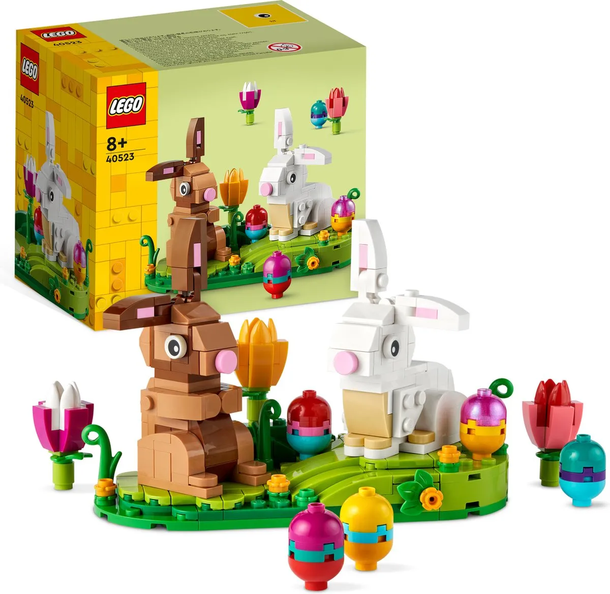 LEGO Pasen 40523 Paaskonijntjes - 1 Stuk - Meerkleurig