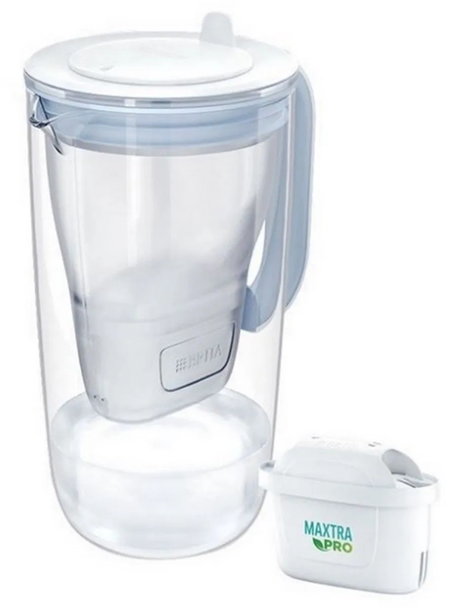 BRITA Glazen Waterfilterkan MAXTRA PRO 2,5L - Lichtblauw - afbeelding 6 van 6