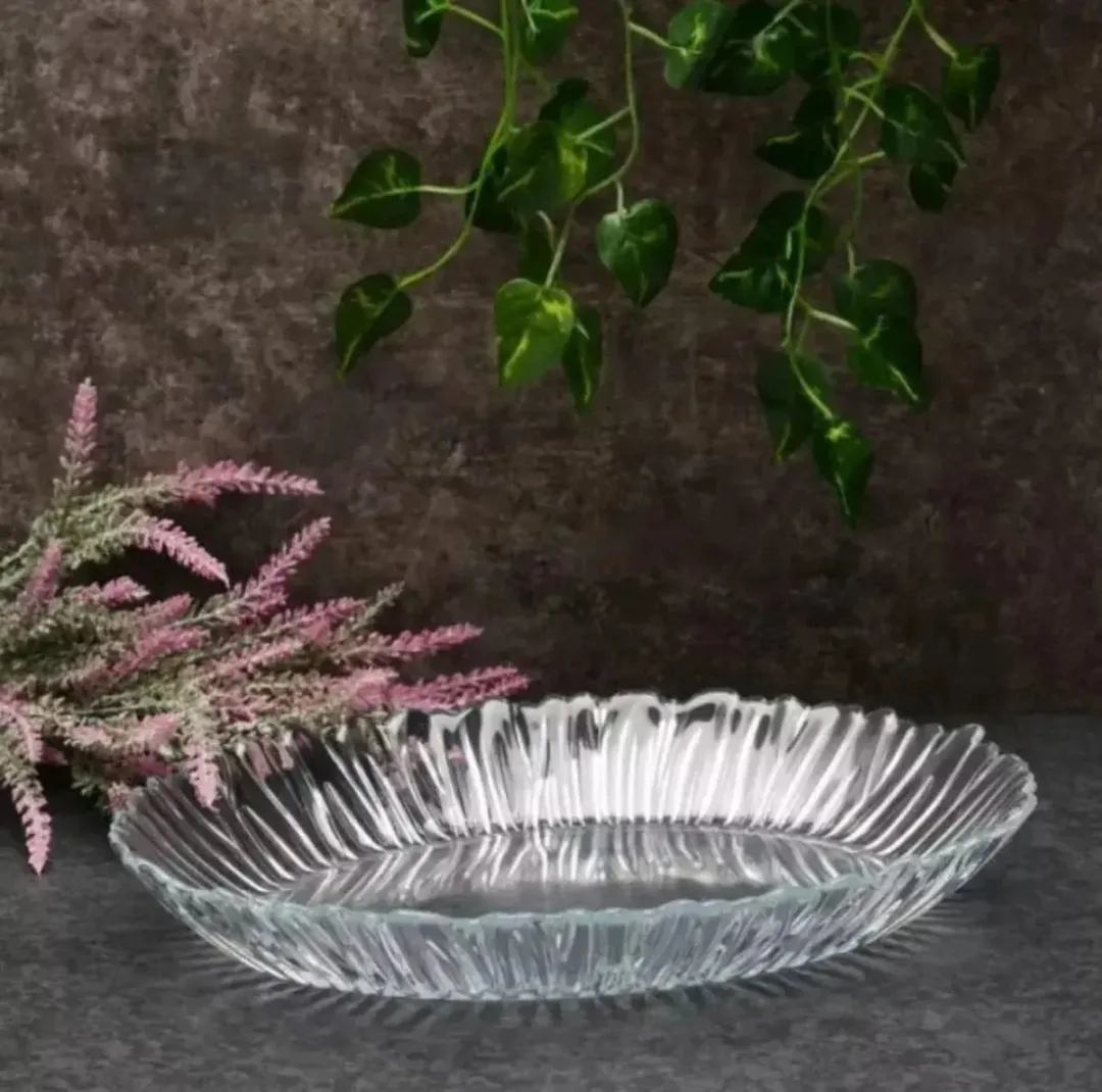 Pasabahce Aurora Serveerschaal 33x25cm - Glas - Transparant