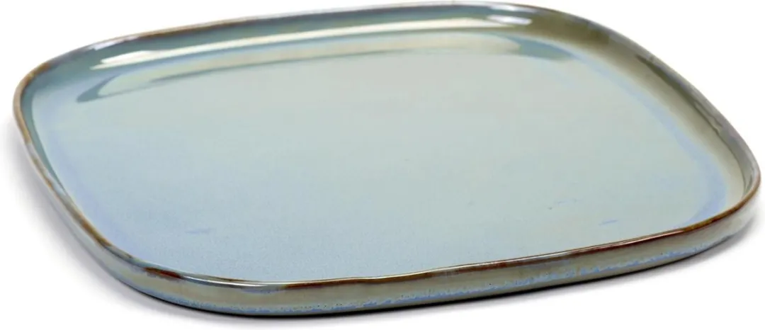 Serax Terres de Rêves Vierkant Bord Smokey Blue