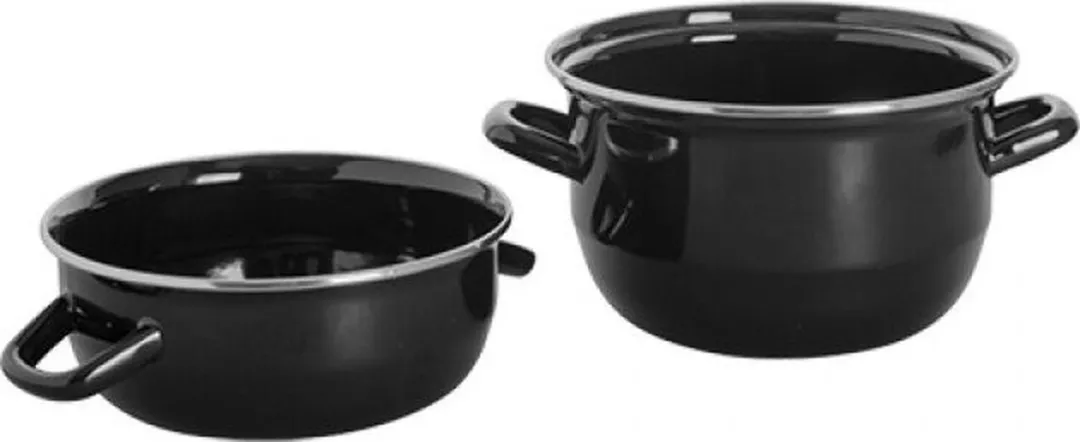 Cosy&Trendy Mosselpan Ø18cm - 2,8L - Zwart