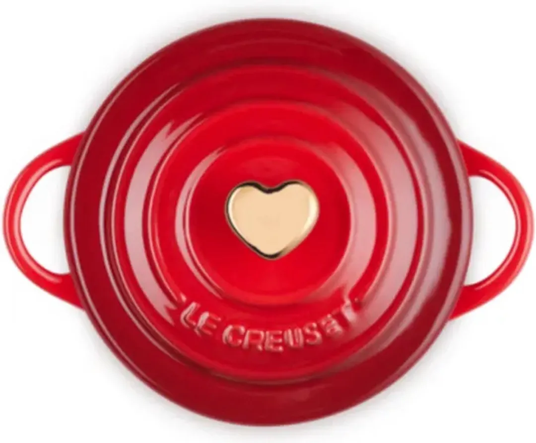 Le Creuset L' Amour Keramiek Mini Cocotte 10cm - Rood