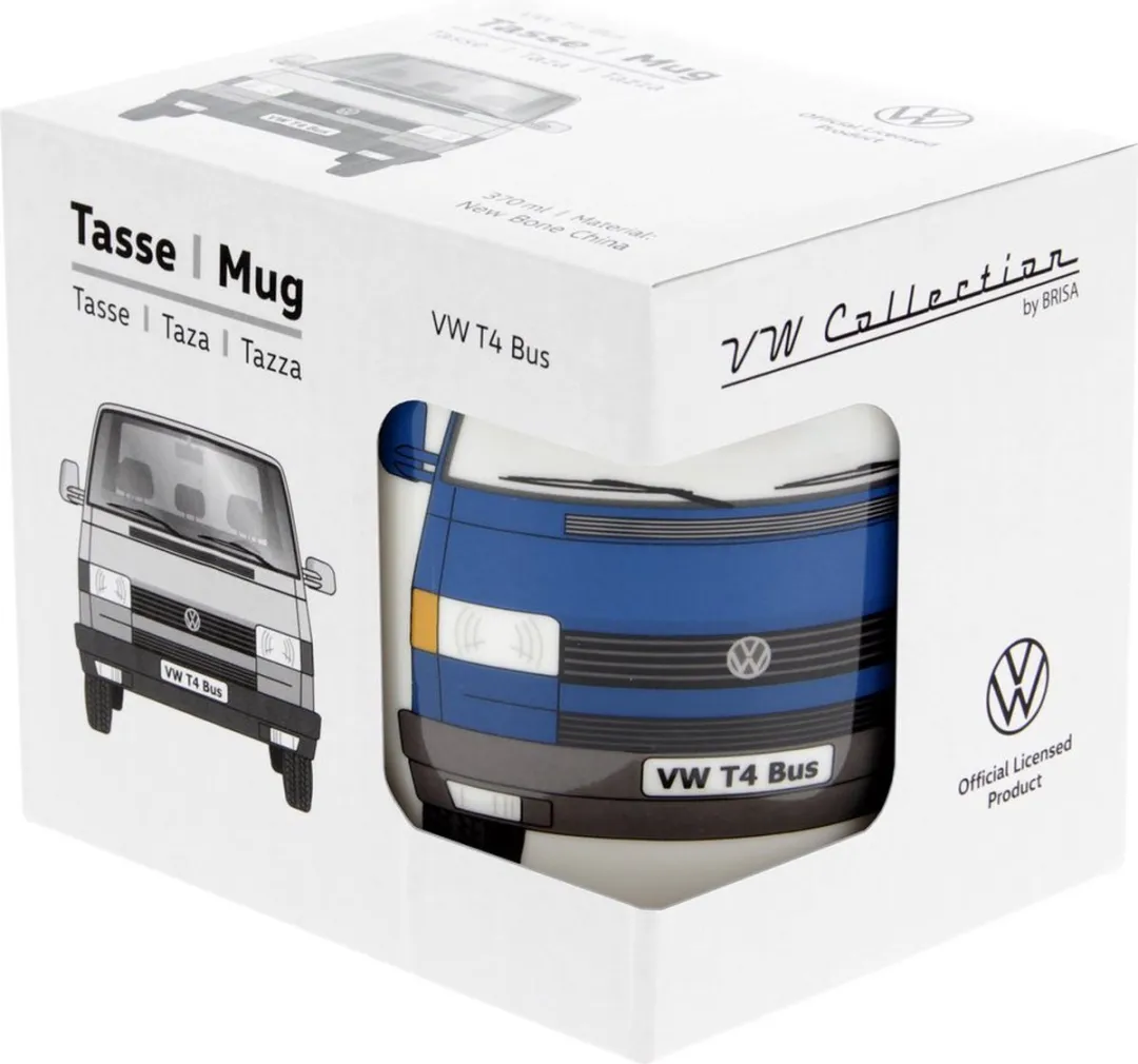 Volkswagen T4 Bulli Mok 370ml - Blauw